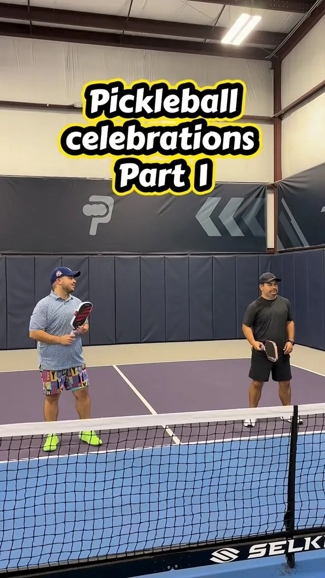 Pickleball celebrations reel filmed at Pickleland
