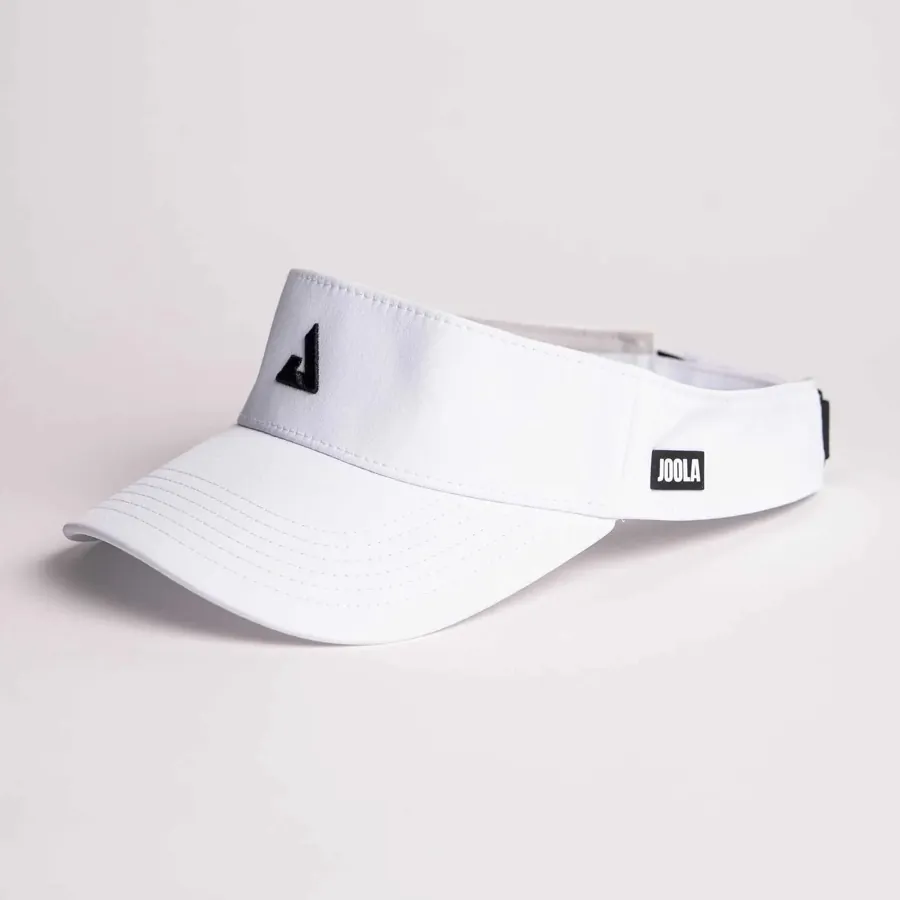 JOOLA Essential Visor — White pickleball accessory