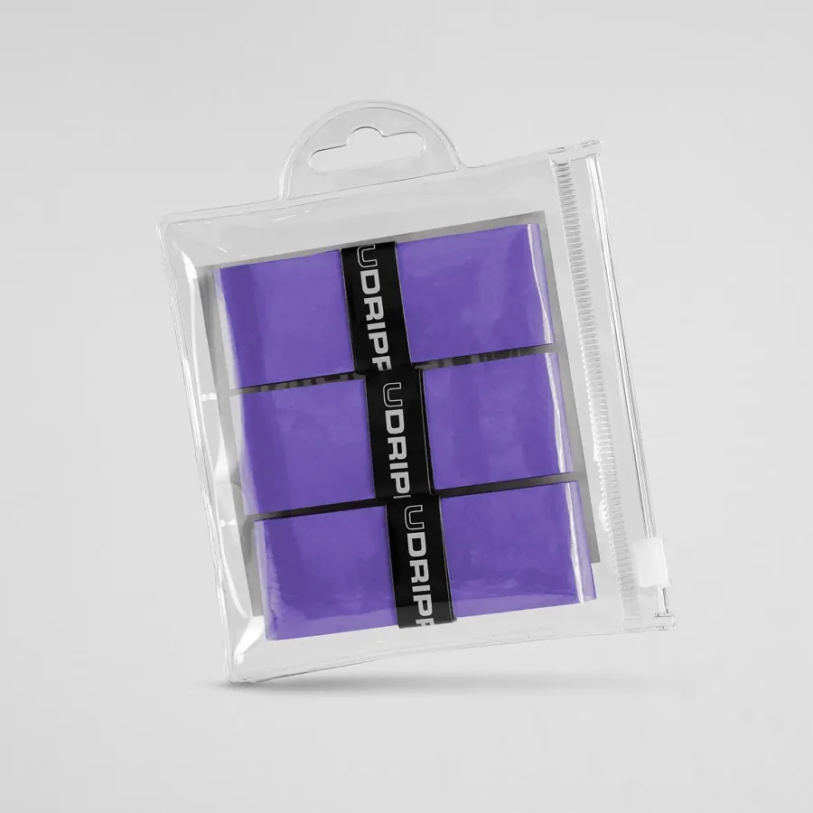 Udrippin Pro DRIP Overgrips — Purple Magic, 3 Pack pickleball accessory
