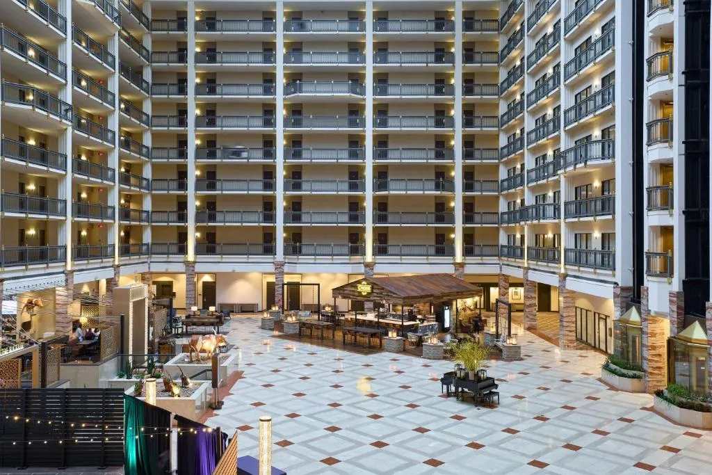 Sophisticated event space at the Renaissance Austin Hotel