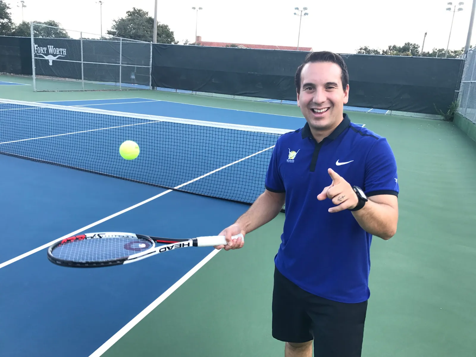 McLeland Tennis Center courts in Fort Worth