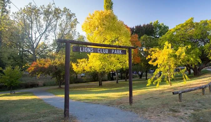 Outdoor pickleball courts at Lions Club Park in Killeen, Texas