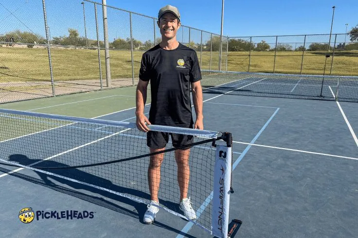 Pickleball courts at St. David's Sports Park near Leander