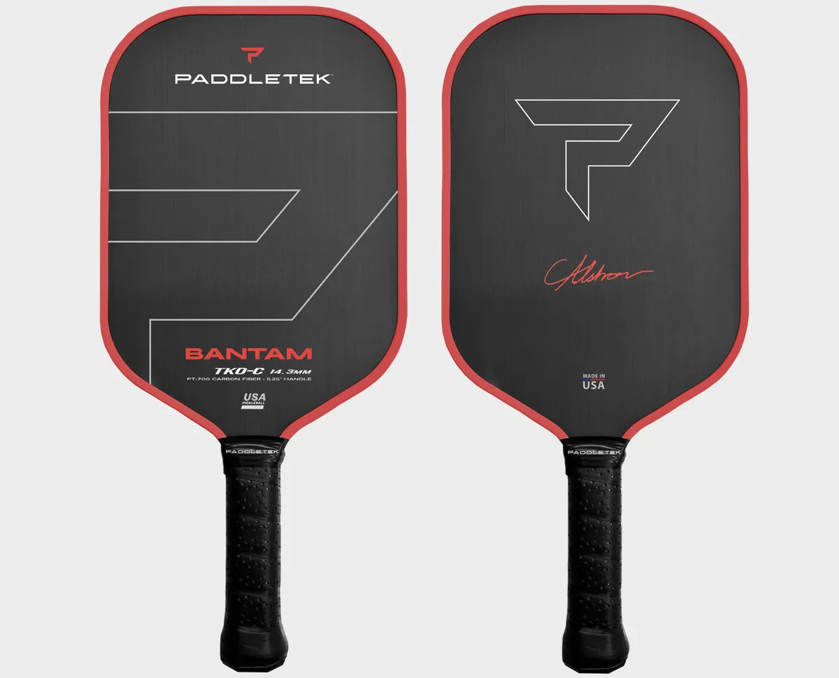 Paddletek Bantam TKO-C 12.7 paddle with carbon fiber face
