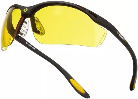 Gearbox Vision pickleball eyewear with polycarbonate anti-fog lenses