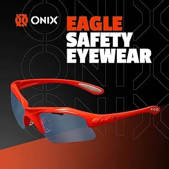 ONIX Pickleball Eagle eyewear with full-rim rubber frame