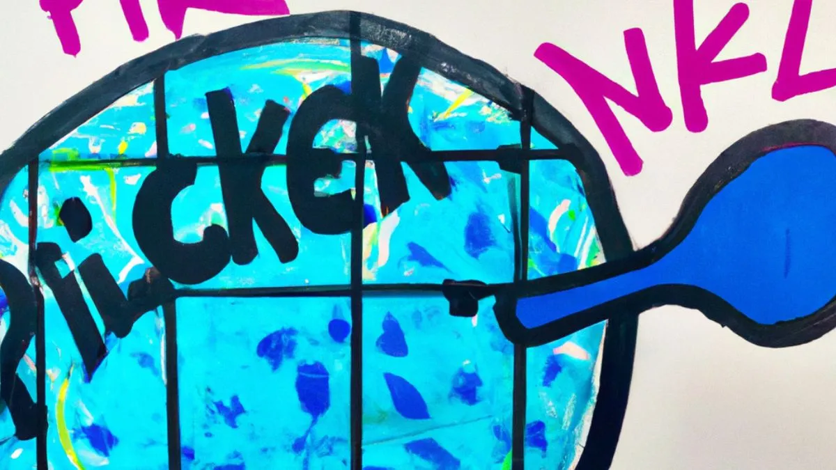 Pickleball art