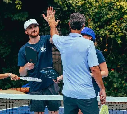 Austin pickleball coach Paul Terracina, who instructs players of all ages and skill levels